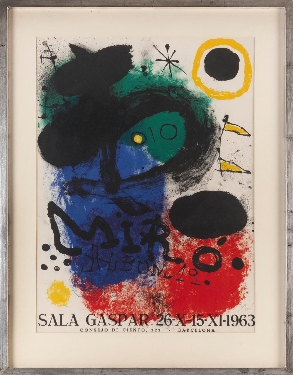JOAN MIRÓ (SPAIN/FRANCE,