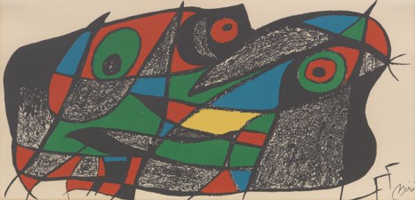JOAN MIRO (SPANISH, 1893 - 1983) 8"