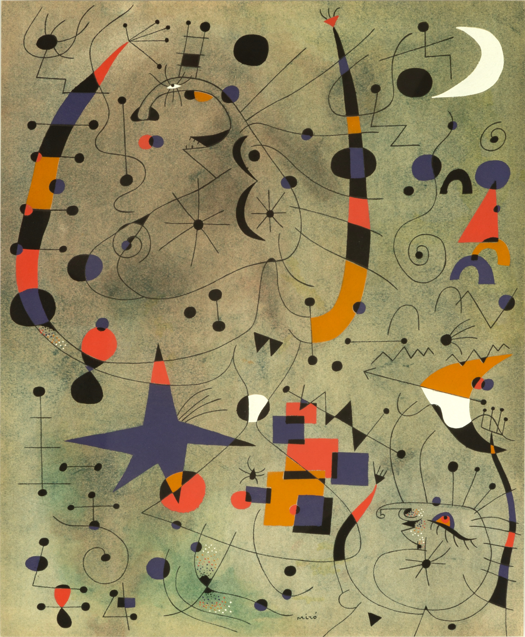 JOAN MIRO (SPANISH, 1893 -1983)