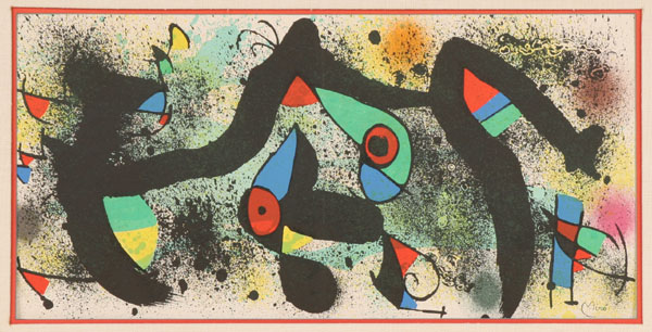 Joan Miro (Spanish, 1893-1983)