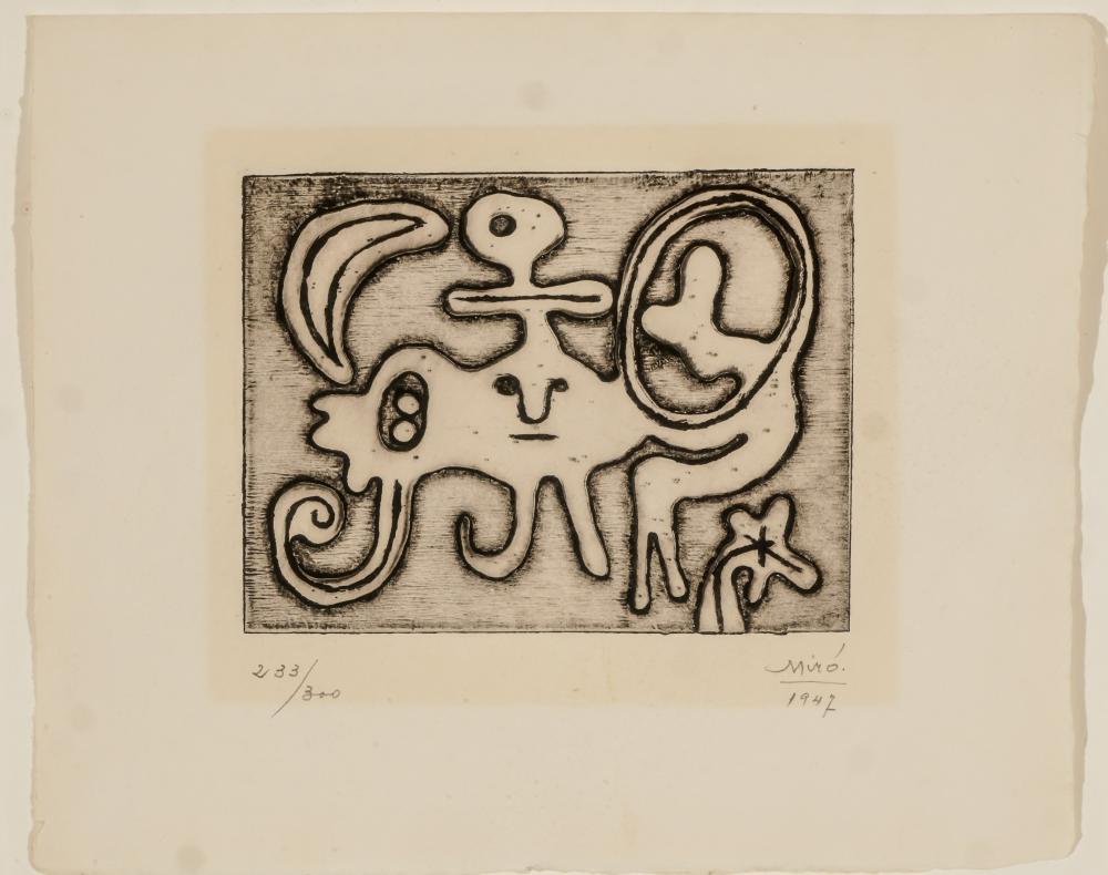 JOAN MIRó (SPANISH 1893-1983),