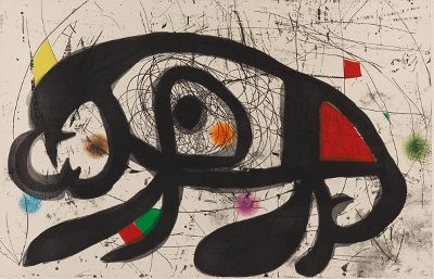 Joan Miro (Spanish 1893-1983) "La