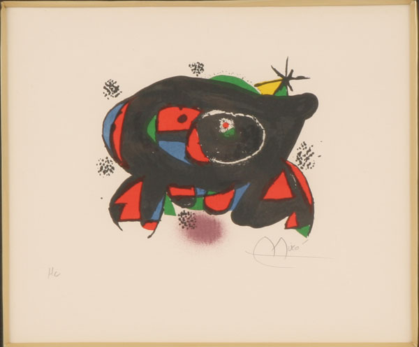 Joan Miro (Spanish, 1893-1983)