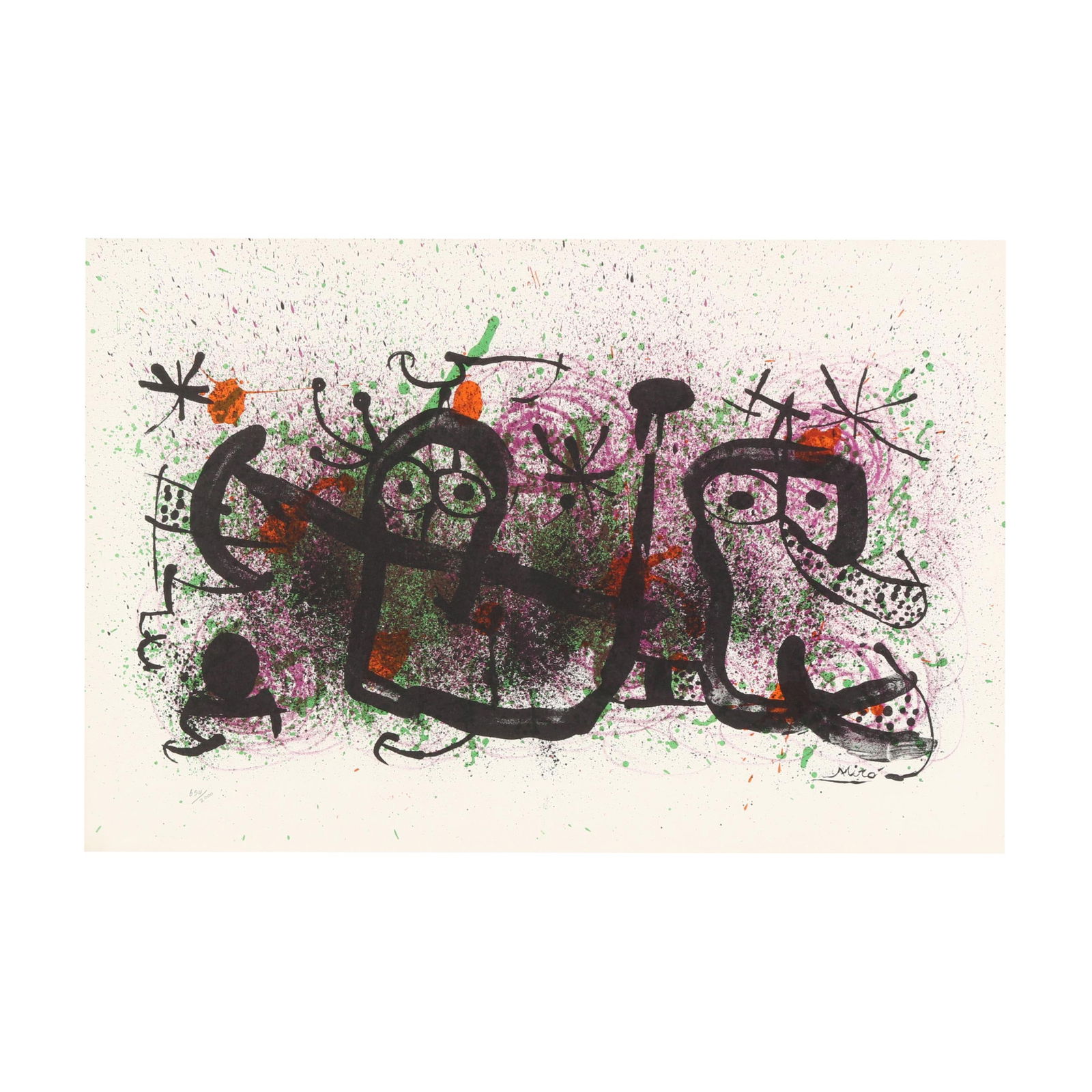 JOAN MIRó (SPANISH, 1893-1983),  MA