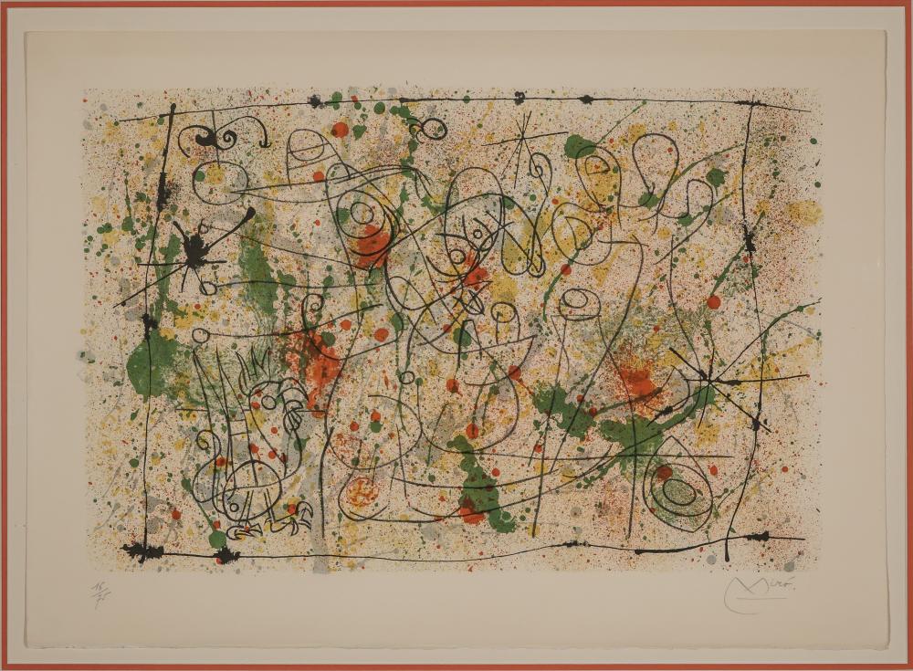 JOAN MIRó (SPANISH 1893-1983),