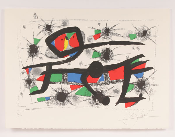 Joan Miro (Spanish, 1893-1983),
