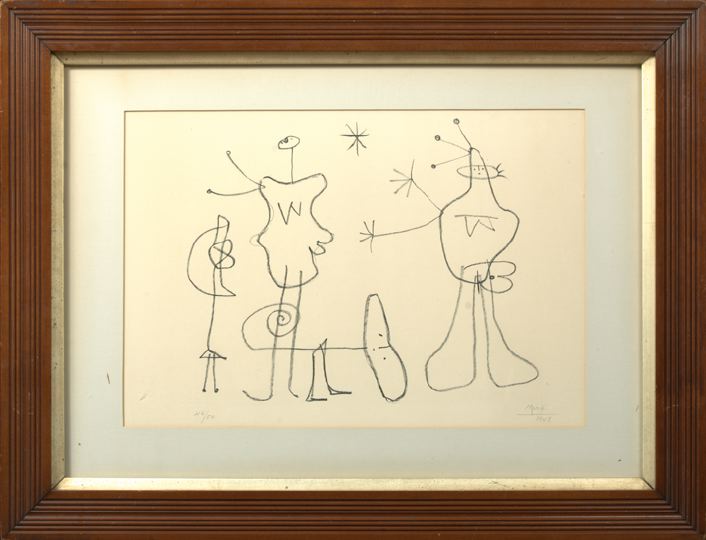 Joan Miro (Spanish, 1893-1983) 