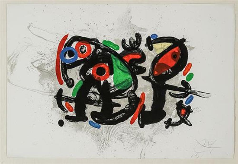JOAN MIRó (SPANISH 1893-1983),