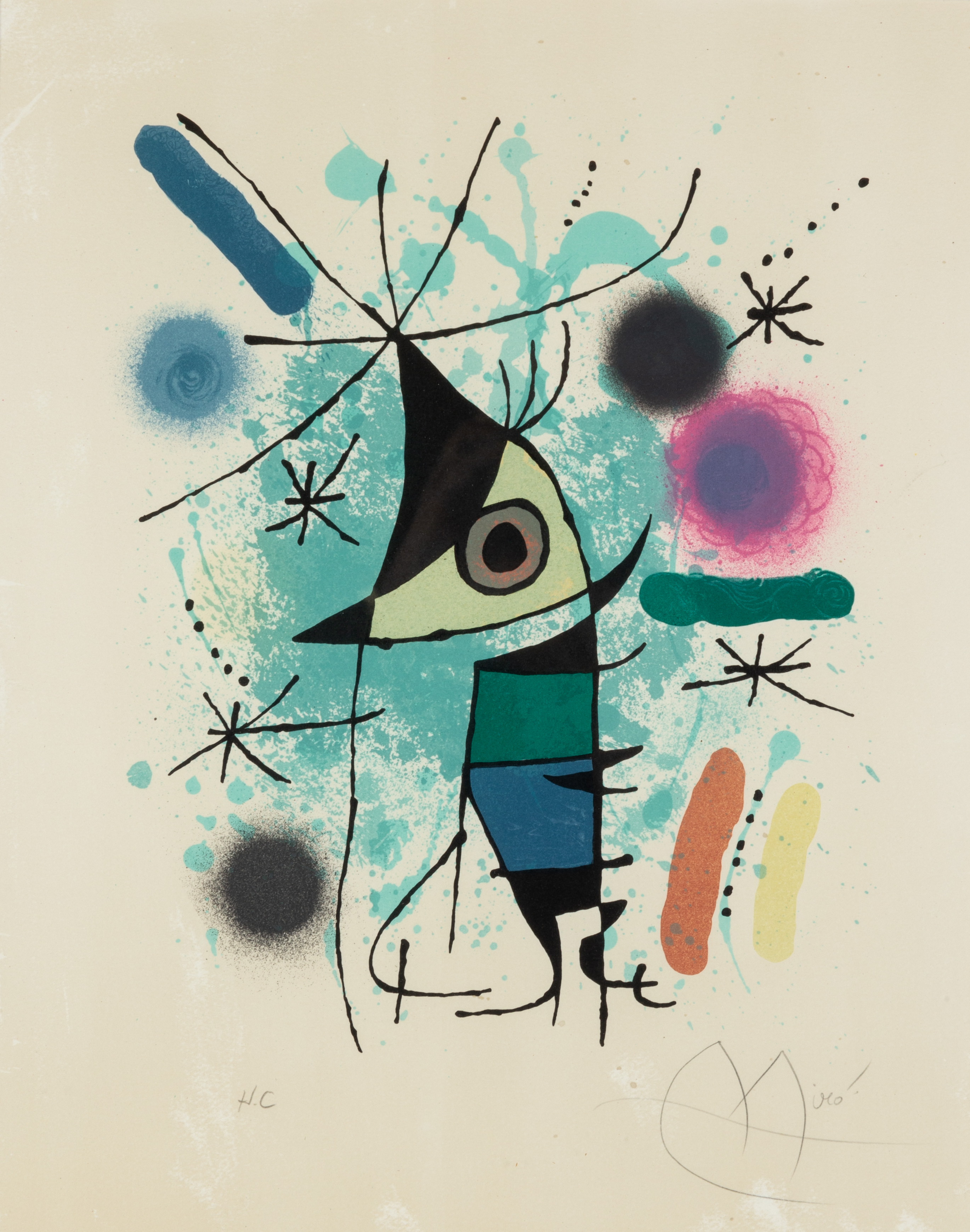 JOAN MIRó (SPANISH, 1893-1983)  THE