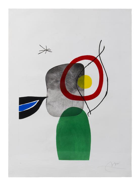 Joan Miro (Spanish 1893-1983) Tir a