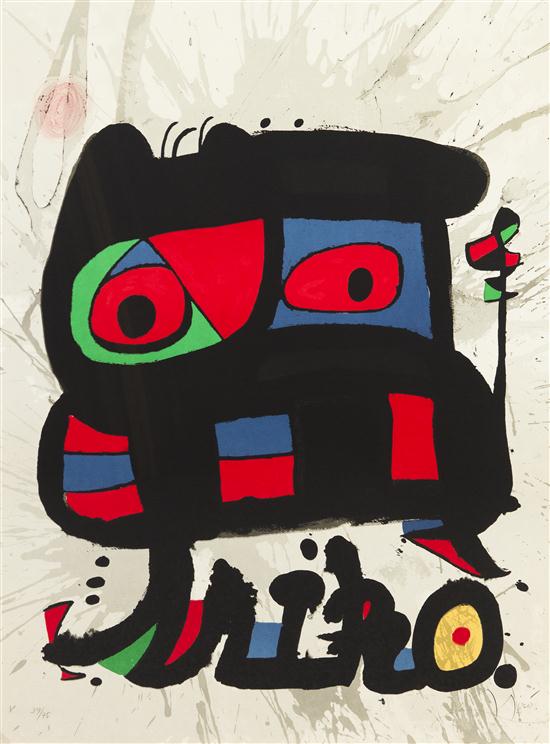 Joan Miro (Spanish 1893-1983) Un