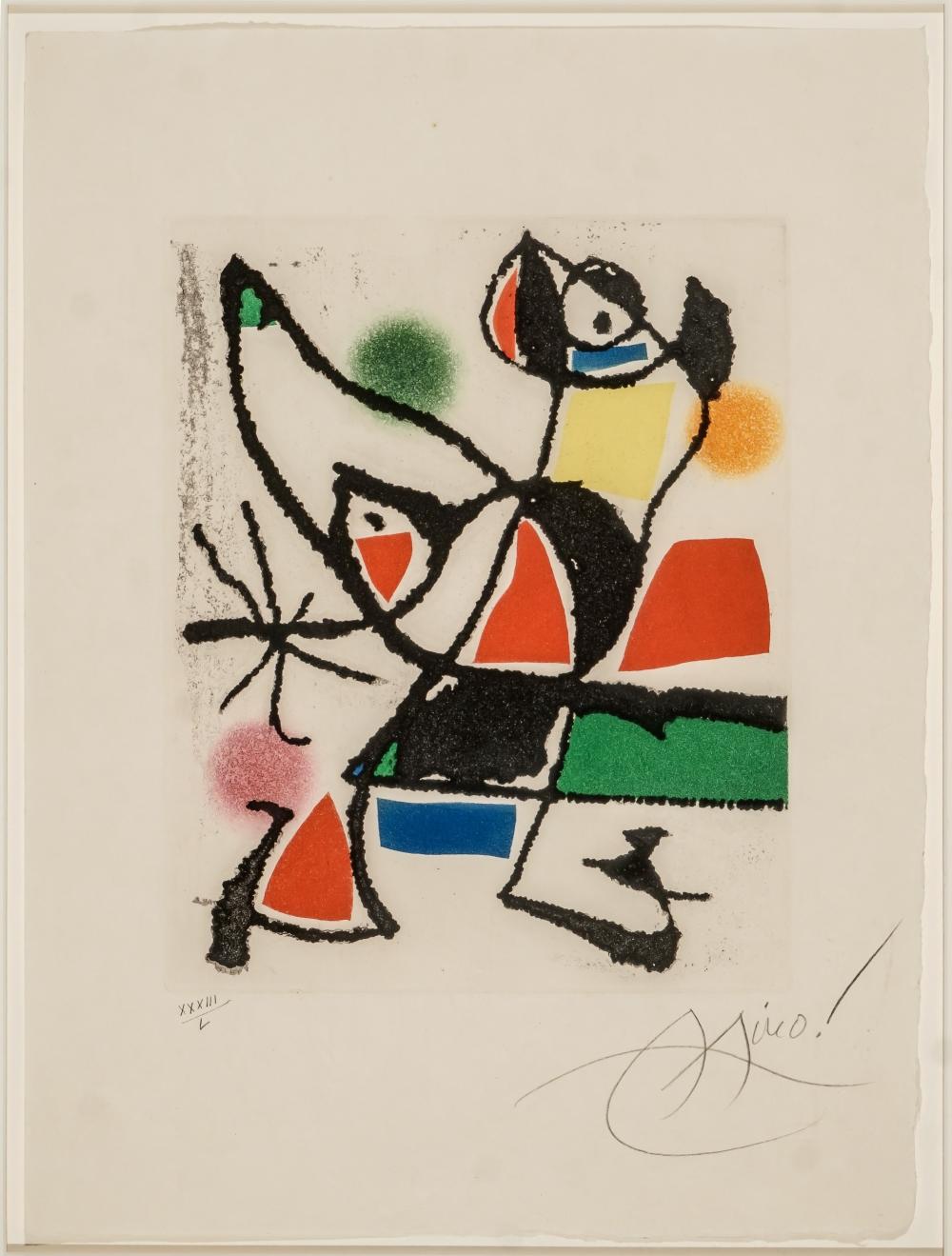 JOAN MIRó (SPANISH 1893-1983),