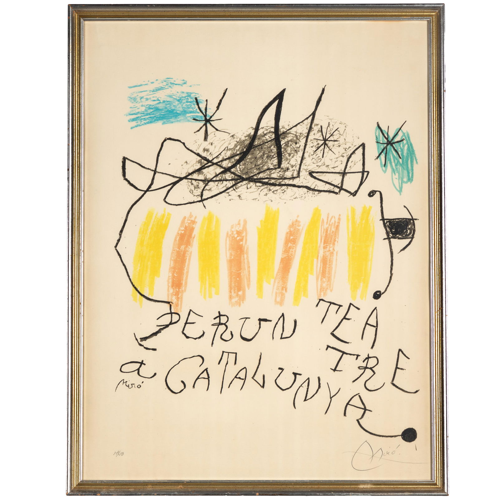JOAN MIRO (SPANISH, 1893-1983).Joan