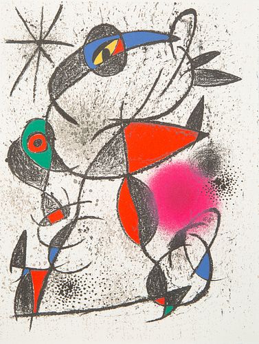 JOAN MIRO (SPANISH 1893-1983)JOAN