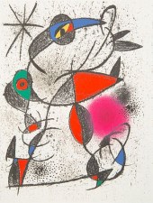 JOAN MIRO (SPANISH 1893-1983)J