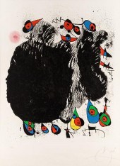 JOAN MIRO (SPANISH 1893-1983)J