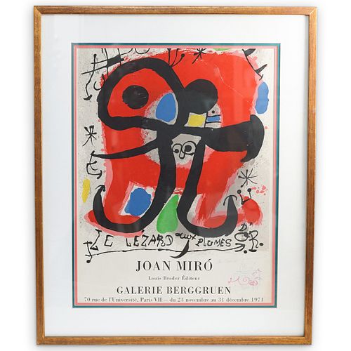 JOAN MIRO (SPANISH, 1893) PARIS ART