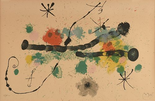 JOAN MIRÓ (SPANISH 1898-1983) A