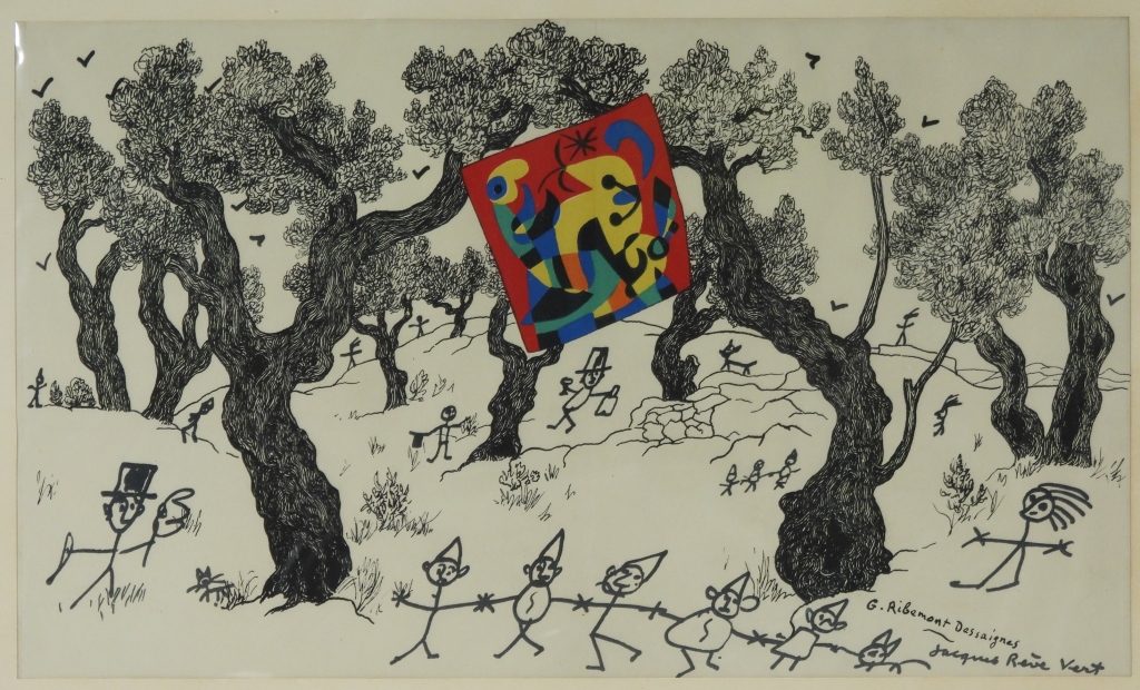 JOAN MIRO SURREAL FIGURE