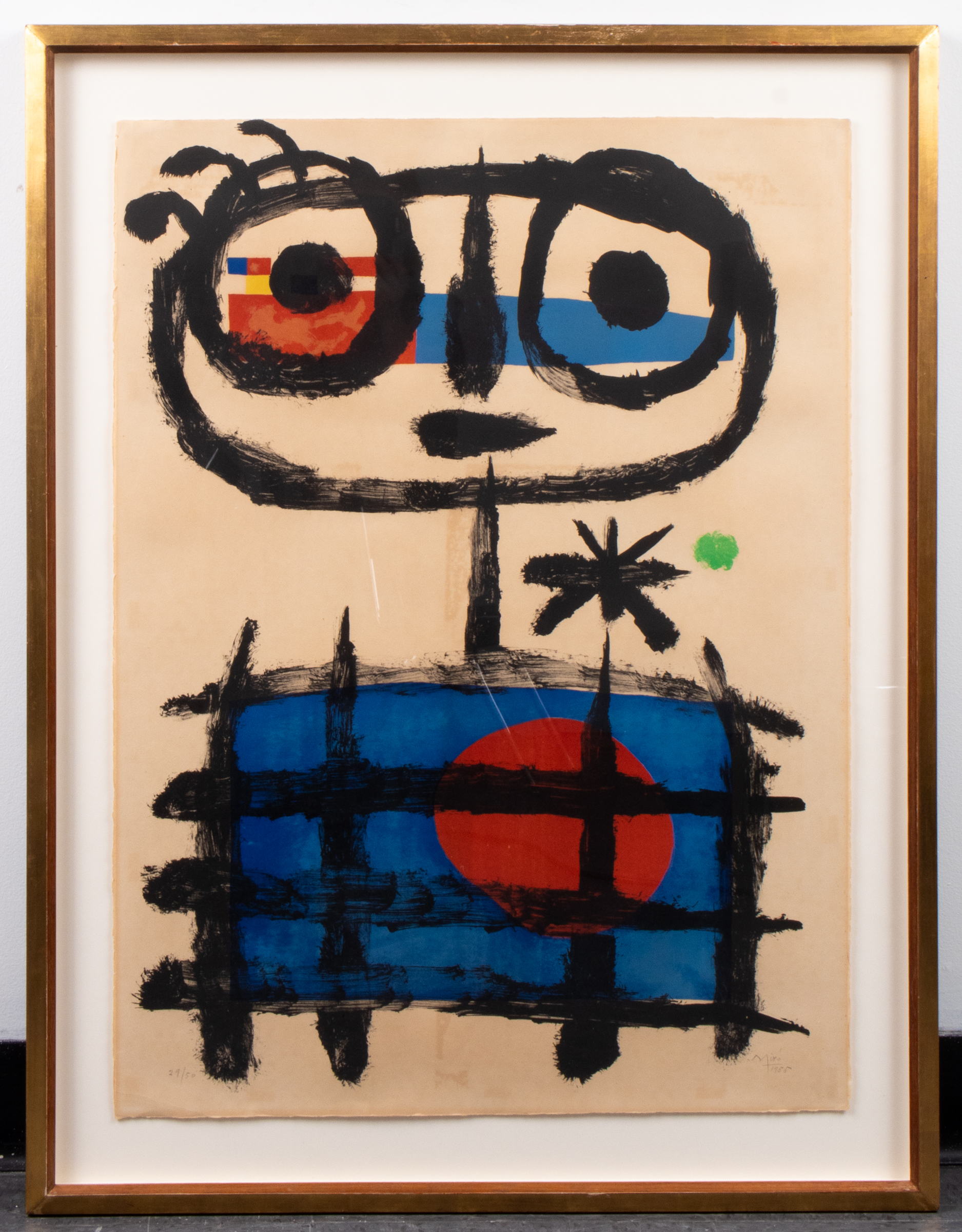 JOAN MIRO "THE SUN EATER"