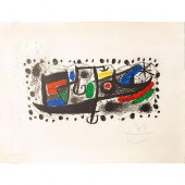 JOAN MIRO UND KATALONIEN, LITH
