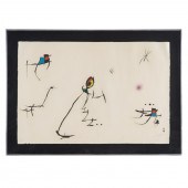 JOAN MIRO. UNTITLED, CARBORUND