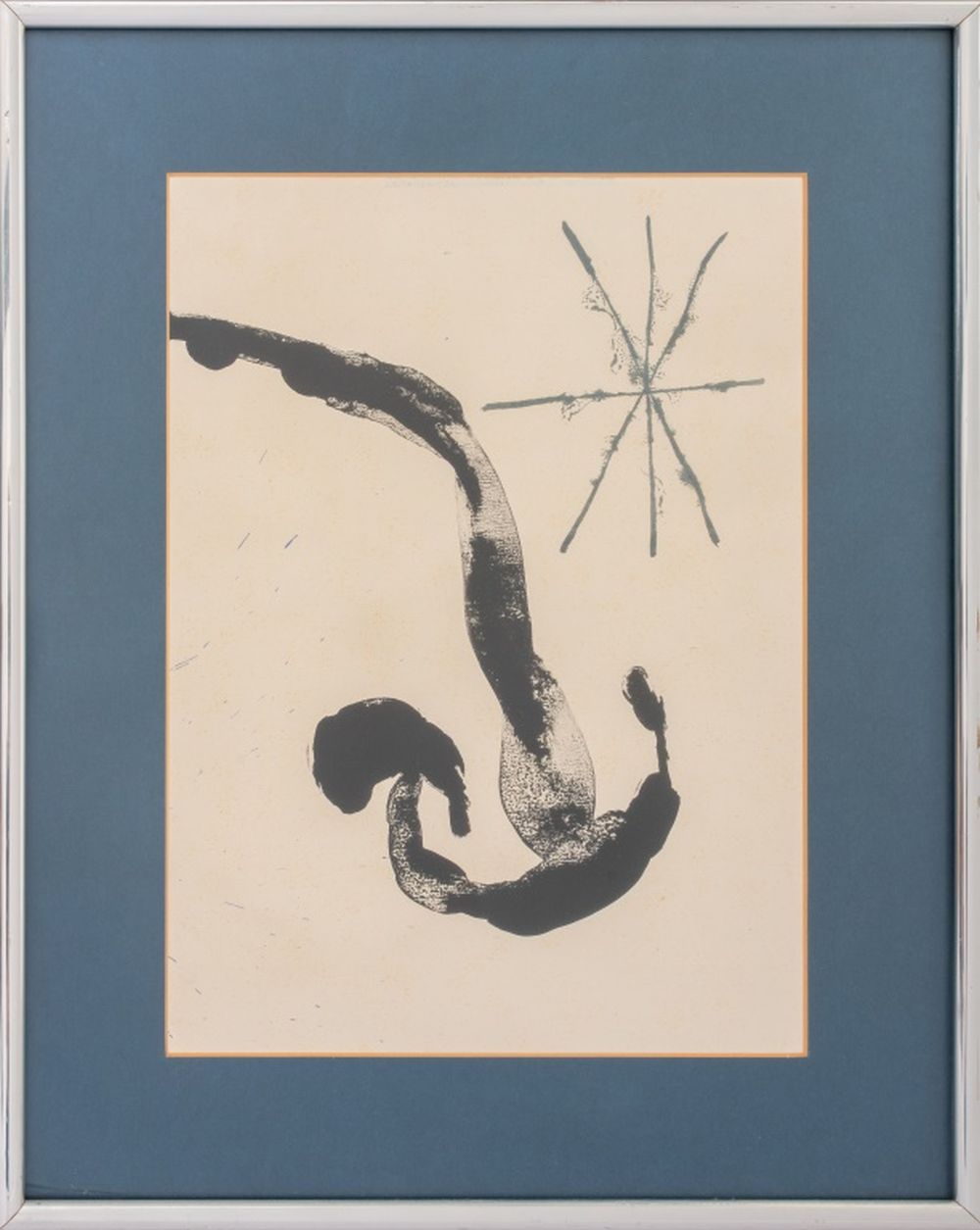 JOAN MIRO UNTITLED LITHOGRAPH,