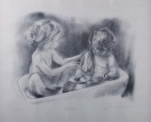 JOAN PURCELL "THE GIRLS" PRINT