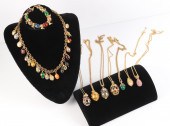 Joan Rivers Egg pendants, neck