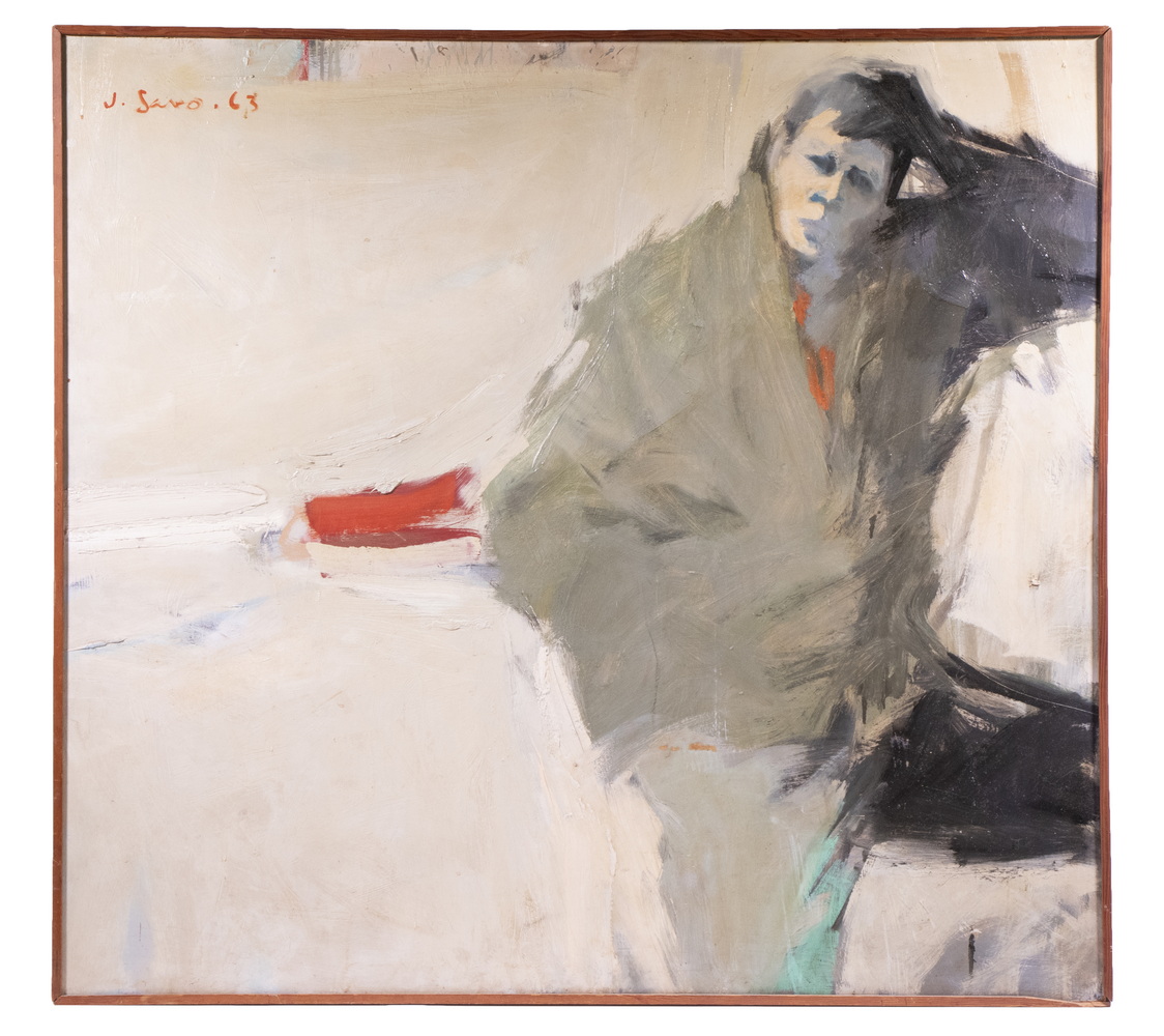 JOAN SAVO (CA, 1918-1992) Man in