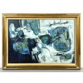 Joan Savo Expressionist Oil Pa