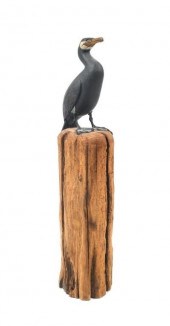 JOAN SEIBERT MINIATURE CORMORA