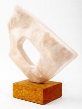 JOAN SHAPIRO ABSTRACT PINK ALA