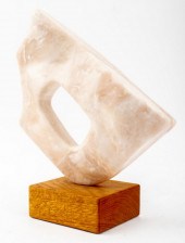 JOAN SHAPIRO ABSTRACT PINK ALA