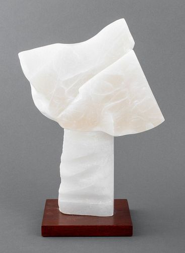 JOAN SHAPIRO ABSTRACT WHITE