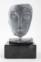 JOAN SHAPIRO FIGURAL BUST GRAY