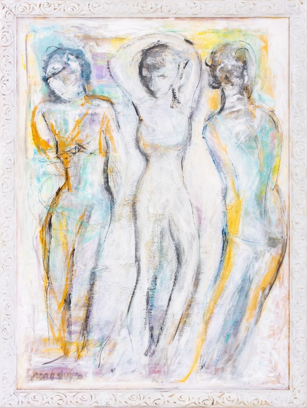 JOAN SHAPIRO 'THREE GRACES' OIL