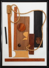 JOAN SHAPIRO WOOD ASSEMBLAGE S