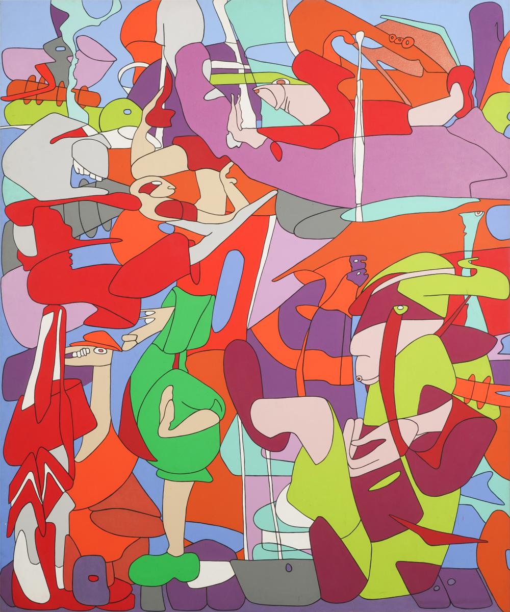 JOAN WORTH (1934-2006): UNTITLED
