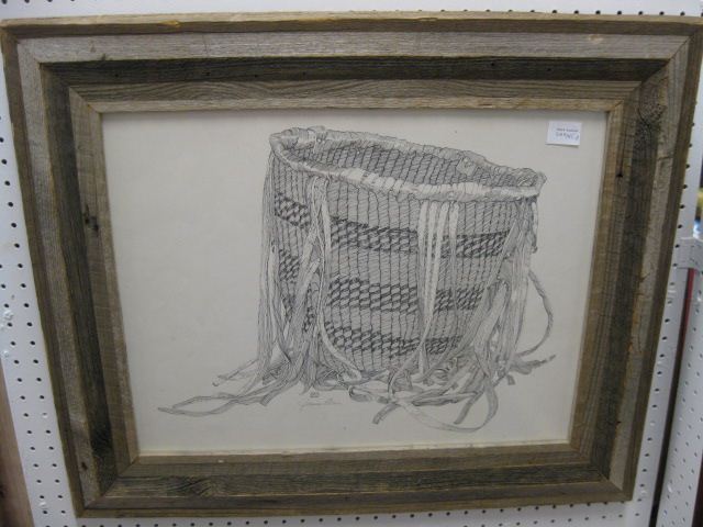 Joanie Arvin Lithograph Indian