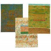 JOANNA KRASNER, (3) PAINTINGS,