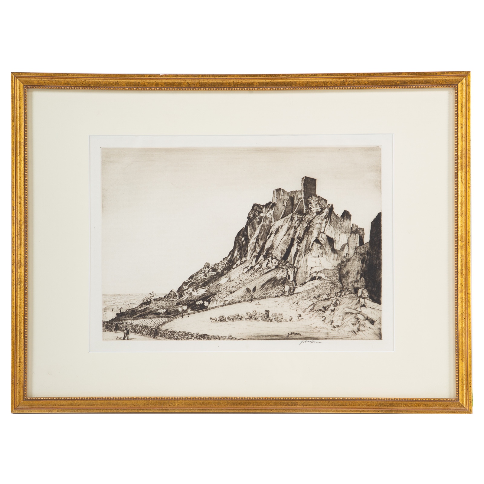 JOB NIXON. "A RUINED CASTLE,