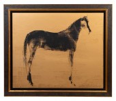 JOE ANDOE, HORSE SILKSCREEN, 1
