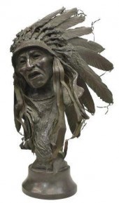 JOE BEELER (1931-2006) BRONZE
