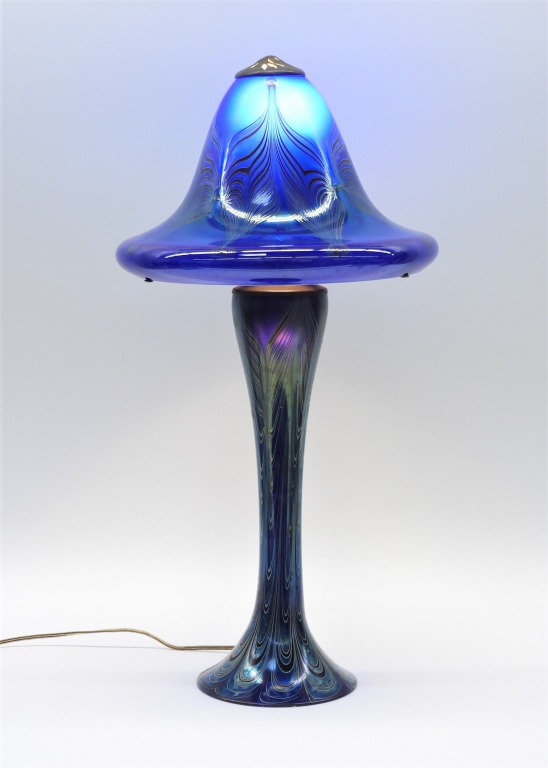 JOE CLEARMAN BLUE PULLED FEATHER