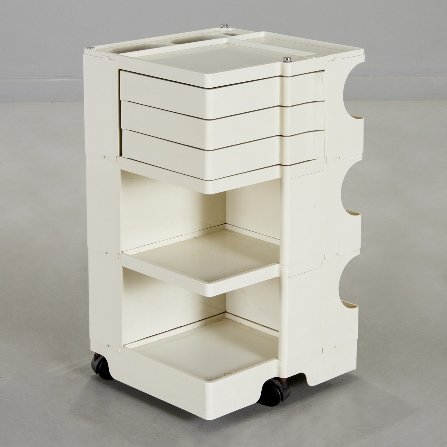 JOE COLOMBO, "BOBY" STORAGE CART c.