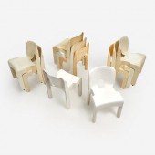 JOE COLOMBO SET OF 10 KARTELL