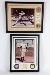 JOE DIMAGGIO AND MICKEY MANTLE