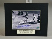 JOE DiMAGGIO AUTOGRAPHED PHOTO