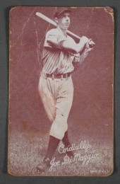 JOE DIMAGGIO PICTURE POSTCARD